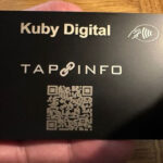 nfc metal business card