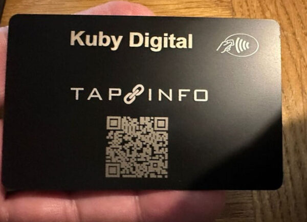 nfc metal business card